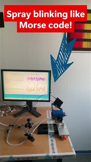 SprayQuantAI® 19.7 [Morse Code of Spray or Random Number Generator] #morsecode #spray #cryptography