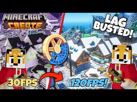 You won't believe what CREATES LAG in Minecraft Create Mod