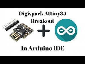 How to install Attiny85 Digispark board driver in windows OS and use in Arduino IDE
