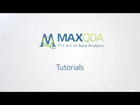 [2015] MAXQDA 12: Codieren