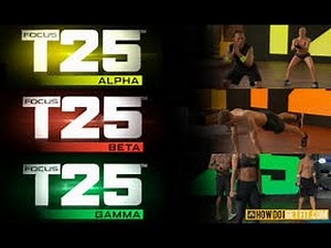 Focus T25 Workout Schedule