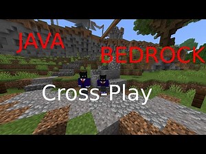 Minecraft Java and bedrock cross-play step-by-step