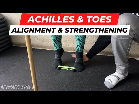 Toe Alignment & Calf Strengthening | Fix Foot Mechanics & Support Your Achilles | Coach Baso