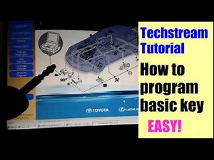 Program Basic Key with Techstream. (Tutorial)