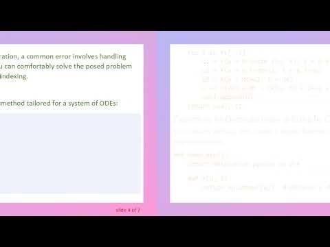 Runge-Kutta 4 for Solving Systems of ODEs in Python