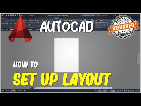 AutoCAD How To Set Up Layout