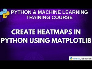 Heatmap Visualization with Matplotlib in Python | Complete Guide
