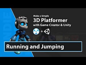 Unity Game Creator Tutorial - Running and Jumping - 07 - Make a 3D Platformer