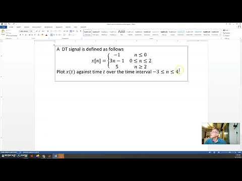 how to plot a Discrete time signals (MATLAB)