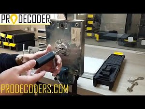 Instructions for ATRA DIERRE DOUBLE BIT LOCK PRO EDITION