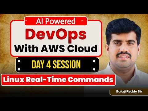 DAY 5 || LINUX 4 - Dec 5th || Balaji Reddy || Rushi Technologies || +91 9900012028