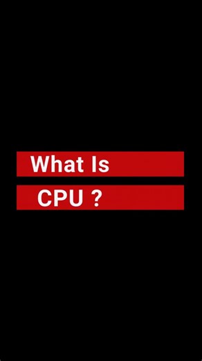 What Is a CPU Explained in 30 Seconds! ⚡#shorts #cpu