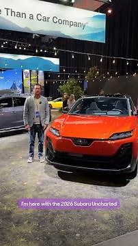 Introducing Subaru’s new subcompact EV, the 2026 Uncharted. What do you think of it?