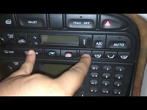 Jaguar Climate Control Codes