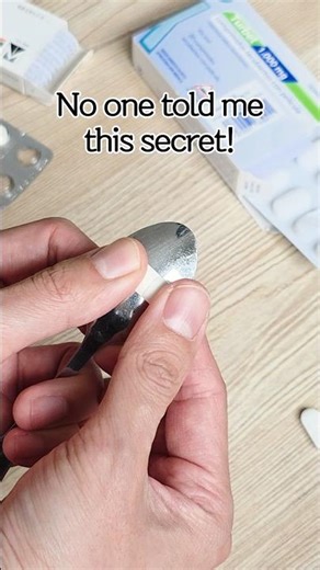 Split pills easily! Nurse hack! 💊 #pills #nurse #hack