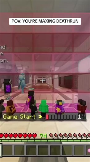 Maxing Strategies in Deathrun for Minecraft