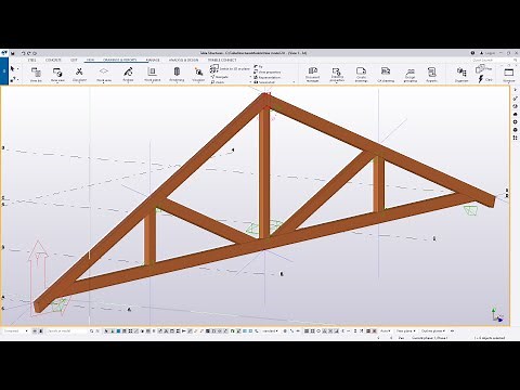 Creating Timber Trusses | Tekla Structures