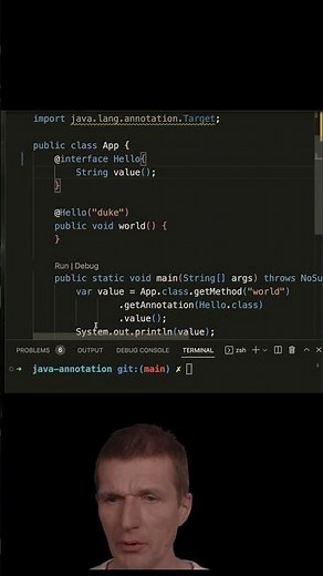 Create Your Own Annotation #java #shorts