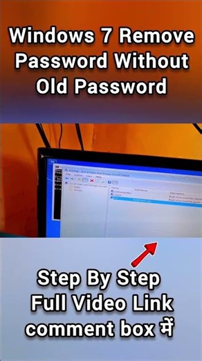 Unlocking Windows 7: Easy Step-by-Step Guide to Reset Your Forgotten Password #shorts