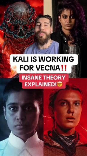 Kali is working for Vecna in Stranger Things 5?! Maybe just maybe 🤔 #strangerthings #strangerthings5 #vecna #kali #theory