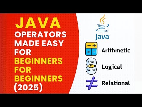 Java Operators Explained Arithmetic, Logical & Relational Operators 2025 Tutorial