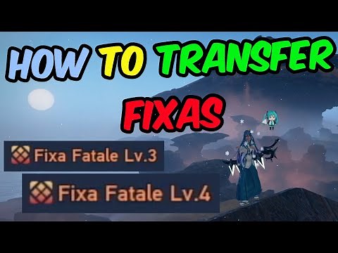 [PSO2:NGS] How To Transfer Weapon and Armour Fixa's