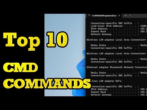 Ultimate Windows 11 CMD Commands You NEED to Know! (2024)