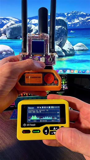 WiFi Pineapple Pager 📟 Recon Mode vs Flipper Zero Dual ESP32 Marauder 🛜 REAL Test! In this demo, I’m running a Hak5 WiFi Pineapple Pager in recon mode while a Flipper Zero paired with a dual ESP32 Marauder setup floods the air with random WiFi beacon traffic. This shows how recon tooling behaves when the spectrum is polluted, how it identifies new access points, what telemetry still matters, and where noise starts to drown out useful data. This is the kind of RF chaos you actually see at confe