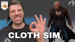 Blender Cloth Simulation Clothes Tutorial