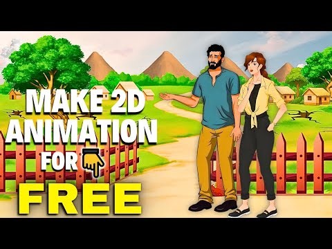 How To Make 2D Animation with AI - Completely FREE