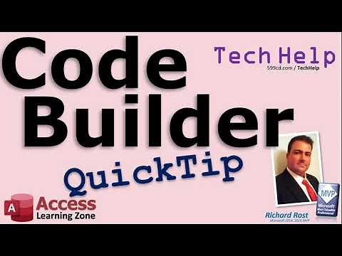 QuickTip: Default to Code Builder to use VBA in Microsoft Access - Always Use Event Procedures