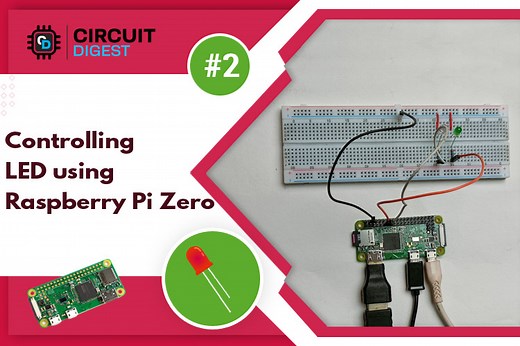 Basic GPIO Control on Raspberry Pi Zero W – Blinking an LED