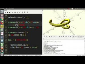 Functions-OpenSCAD Tutorial 17