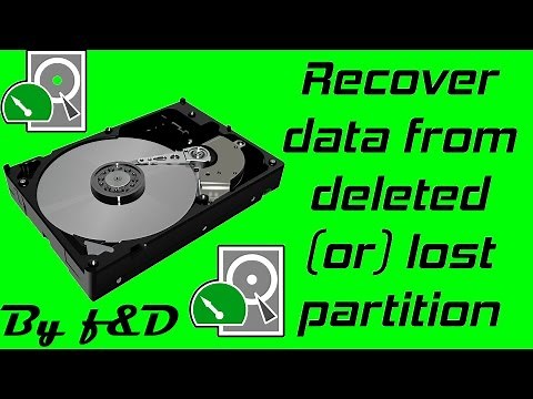 How to recover data from deleted or lost partition by using TESTDISK 2016