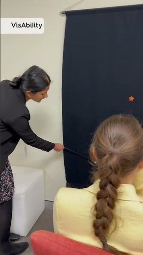 What is a visual field test in Orthoptics?