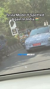 59 reactions | Tesla Model Y Spotted Testing in India  A...