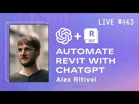 Automating Revit using ChatGPT, with Alex Ritivoi | BIM Pure Live #063