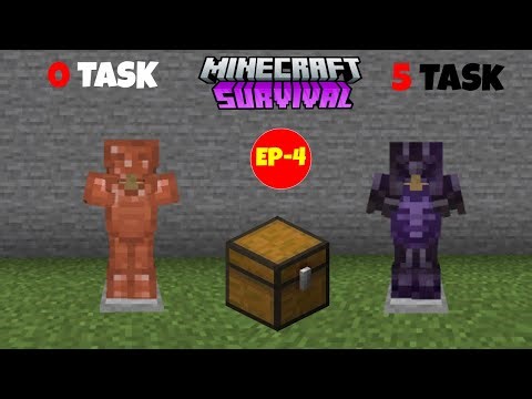 Minecraft But Complete All Task In Survival Serise (EP-4)