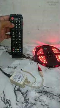 how to fully run RGB controller box without original remote #electronicsrepair #circuit #electronic