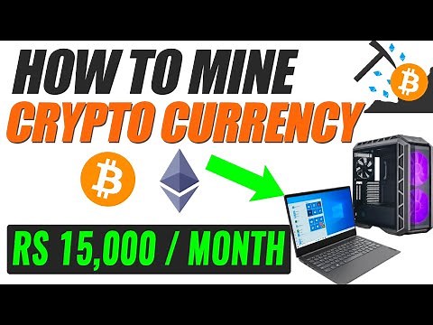 HOW TO MINE CRYPTOCURRENCY FROM PC/LAPTOP | WINDOWS 10 FULL MINING TUTORIAL
