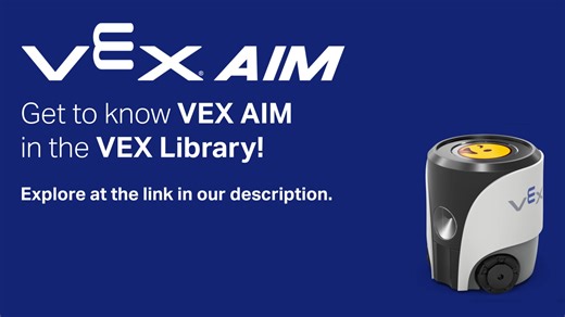 1.9K views | Explore the functions of and teaching methods for VEX AIM in the VEX Library! 烙 Newly added articles cover basics like charging and powering on the robot as well as how to get started teaching and coding with VEX AIM!  Check out all VEX AIM articles here: https://buff.ly/Kac2IeD | VEX Robotics | Facebook