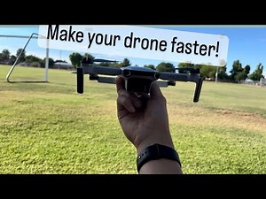 How to make a dji drone FASTER !!!