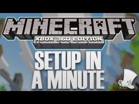Minecraft on Xbox - Setup In a Minute
