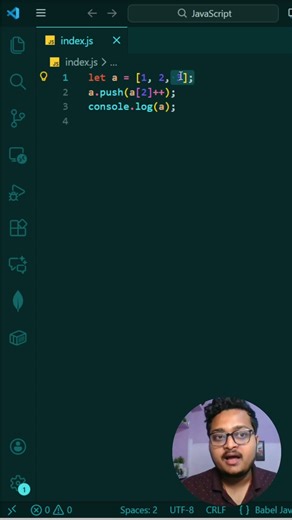 Javascript Interview Question asked in FAANG | #javascript #shorts #coding