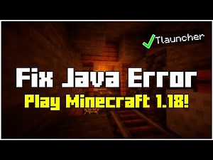 How To Fix Java Error in Tlauncher - Play Minecraft 1.18 in Tlauncher! (2021)
