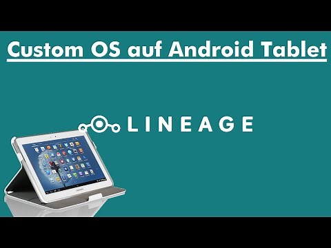 CustomOS on Android tablet using the Samsung Galaxy Note 10.1 as an example