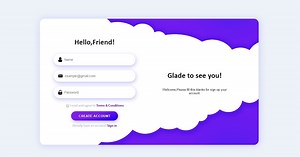 How To Create Sign Up Page in HTML and CSS