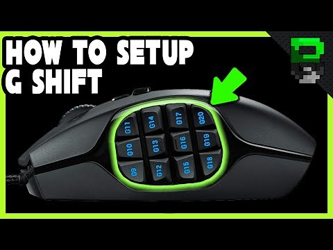 Logitech G Shift Mouse - How to set it up on the G Hub Software Tutorial