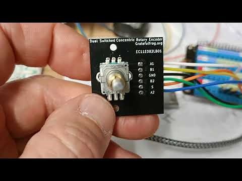 Alps Alpine Dual Rotary Encoder and RPi Zero