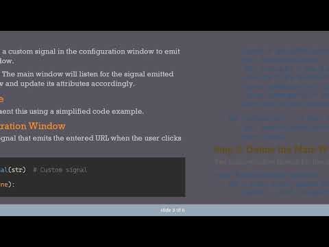 How to Pass Values Between Windows in PyQt5